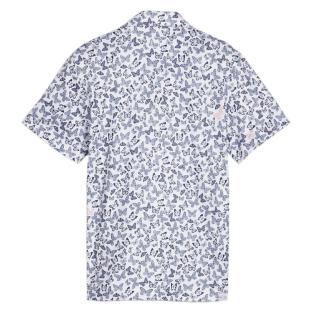 Polo blanco/azul marino para niña de Puma Butterflies ver 0