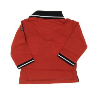 Polo Manches Longues Terracotta Garçon EOM Etrio vue 0