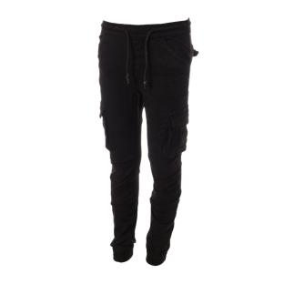 Pantalon Noir Garçon Paname Brothers Carlos vue 0