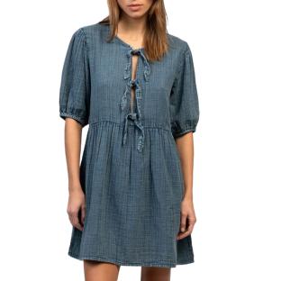 Robe Bleue Femme An'ge Mia vue 0
