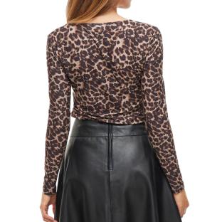 Top Léopard Femme Vila Leoa vue 0