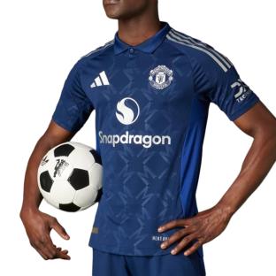 Camiseta exterior Adidas auténtica del Manchester United 2024/2025 ver 0