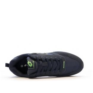 Baskets Marine/Vert Homme Lotto Twenty 5 vue 0