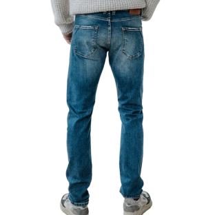 Dunkelblaue Slim-Fit-Jeans für Herren von Freeman Porter Dustee Ansicht 0