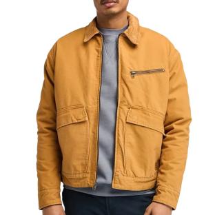 Camel Jacke Mann Timberland Washed Canvas Insulated Ansicht 0