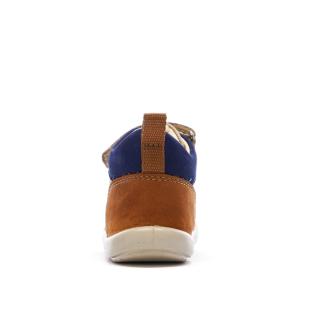 Baskets Hautes Marron/Beige Garçon Kickers Bottillon vue 0