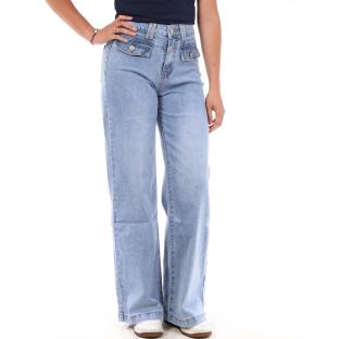 Vaqueros azules de mujer Monday Premium BLE ver 0