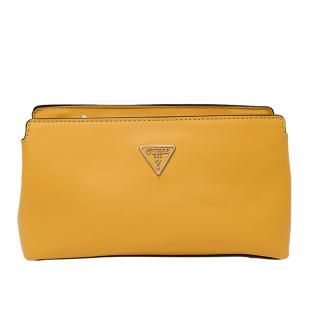 Sac à Bandoulière Jaune Femme Guess Talent vue 0