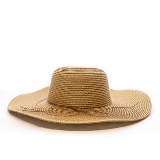 Chapeaux Marron Via Lorenzo Capeline Camel vue 0
