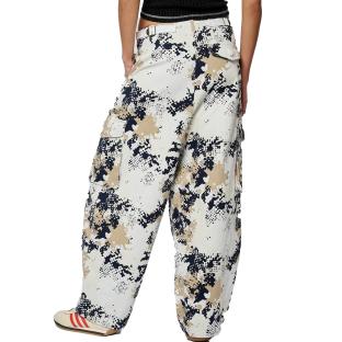 Jean Baggy Blanc/Noir Femme Kaporal Vener vue 0