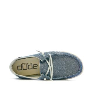 Hey Dude Wendy Blue Mixed Shoes Photo of the Espace des Marques %store% store - view of %key%
