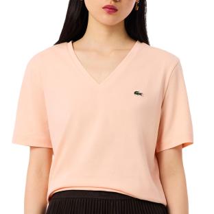 T-shirt Corail Femme Lacoste Relaxed vue 0