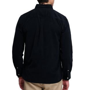 Chemise en velours côtelé homme bleu marine Superdry Classic Needle vue 0