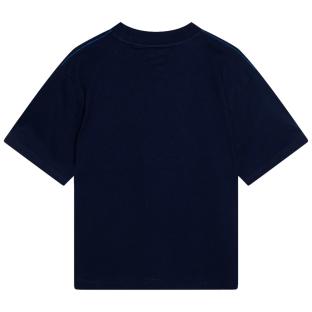 T-Shirt Marine Garçon TimberlandT60424 vue 0