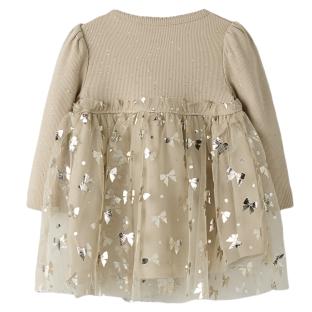 Robe Beige Fille Name it Frosally vue 0
