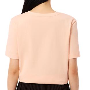 T-shirt Corail Femme Lacoste Relaxed vue 0