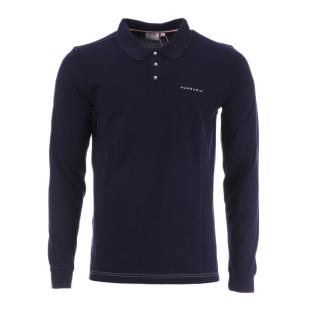 Polo Manches Longues Marine Homme Hungaria Merapi vue 0