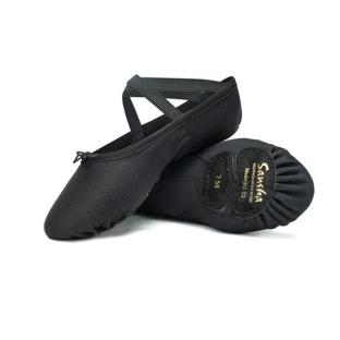 Zapatillas de baile negras para niñas Sansha Elast ver 0