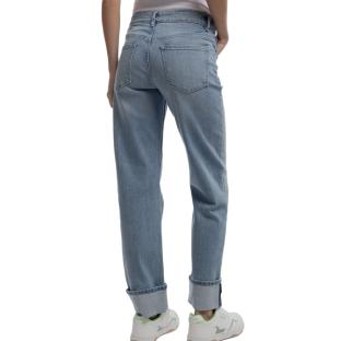 Jean Droit Bleu Fille Teddy Smith Boyfriend vue 0