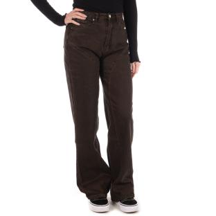 Jean Marron Femme Monday Premium T-113 vue 0