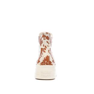 Orange/Beige Women's Sneakers Converse Chuck Taylor All Star Lift Photo of the Espace des Marques %store% store - view of %key%