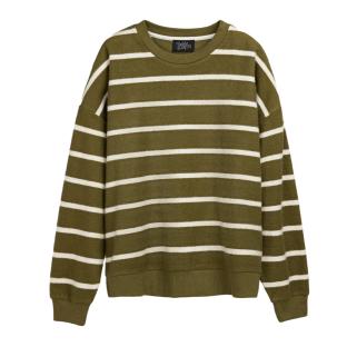 Sudadera Teddy Smith Andy, Caqui/Blanco, Mujer ver 0