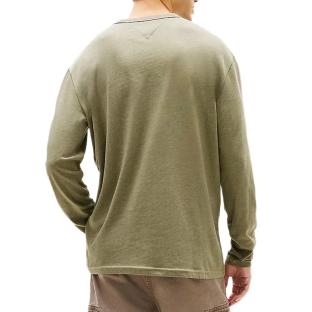 T-Shirt manches longues Kaki Homme Tommy Hilfiger Tjm Reg vue 0
