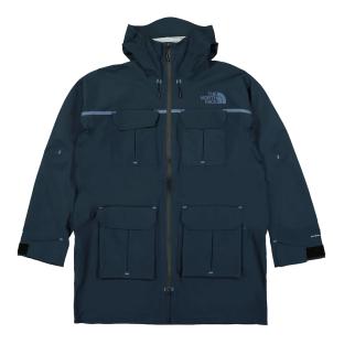 Parka azul marino para hombre The North Face Mountain ver 0