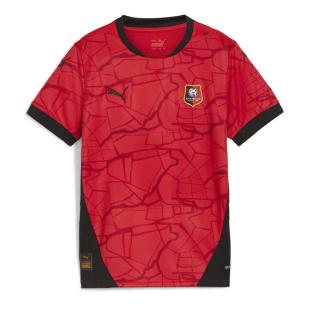 Stade Rennais Maillot Réplica Domicile Rouge Junior Puma 2024/2025 vue 0