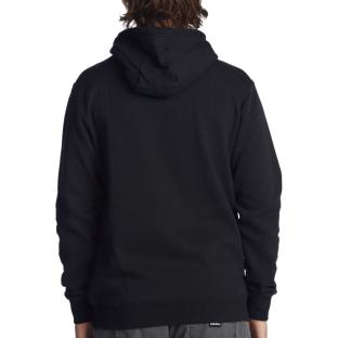 Schwarzes Quiksilver Biglogohood-Sweatshirt für Herren Ansicht 0