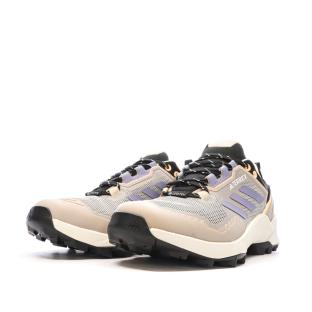 Chaussures de trail Marron/Mauve Femme Adidas Terrex Swift vue 0