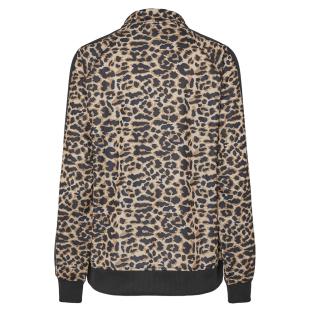 Sudadera Mujer Marrón/Negro Leopardo Pieces Grace ver 0
