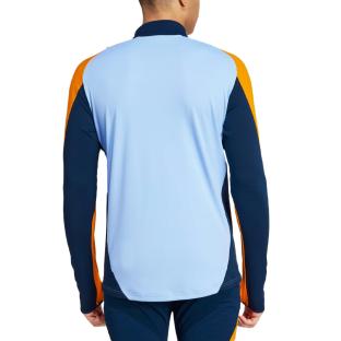 Real Madrid T-Shirt Manches Longues Bleu/Orange Homme Adidas vue 0