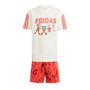 Conjunto Adidas Lk Dy Mm Niño Blanco/Rojo T ver 0