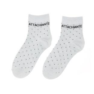 Chaussettes Grises clair Femme Stella Green Attachiante vue 0