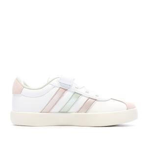 Zapatillas Adidas Vl Court Blanco/Rosa Niña ver 0