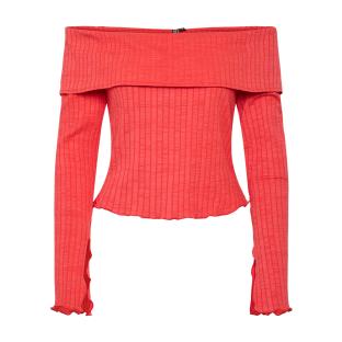 Pieces Jazmine Camiseta roja de mujer ver 0