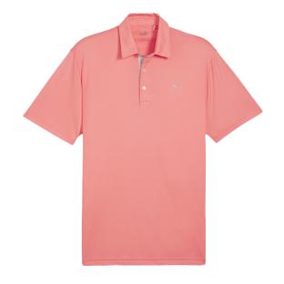 Polo de Golf Puma Coral Pure Solid, Hombre ver 0