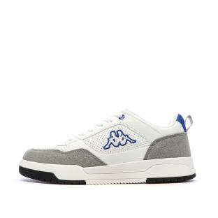 Baskets Blanches/Bleu Homme Kappa Logo Manis vue 0