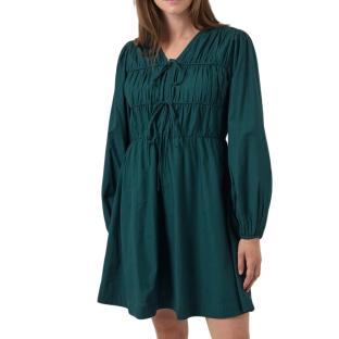Robe Bleu Canard Femme YAS Yasebba vue 0