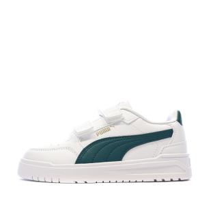 Baskets Blanches/Vertes Garçon Puma 403740 vue 0