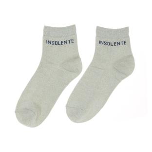 Chaussettes Gris/Doré Femme Stella Green Insolente vue 0