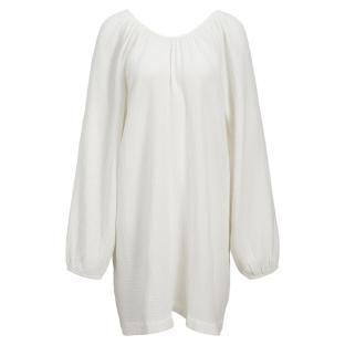 Vestido blanco de mujer JJXX Muselina ver 0