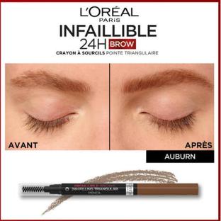 Lápiz de cejas L'Oréal Paris Infaillible Brows 12H 5.23 Auburn ver 0