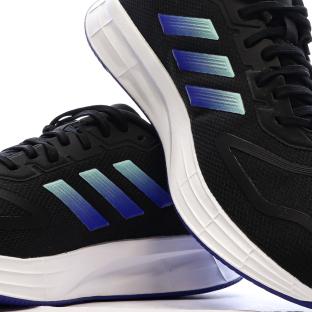 Adidas Duramo 10 Black/Blue Men's Running Shoes Photo of the Espace des Marques %store% store - view of %key%
