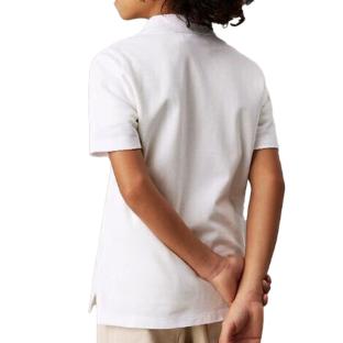 Polo Blanc Garçon Calvin Klein Jeans Essential IB0IB02486 vue 0