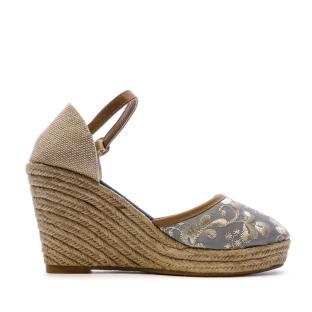 Sandalias Beppi Mujer Azul/Flor ver 0
