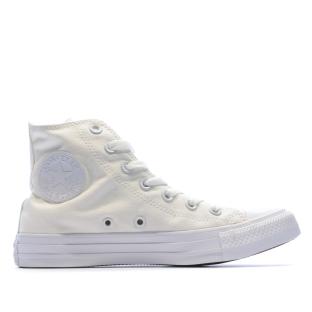 All Star White Women's Converse Hi-Top Sneakers Photo of the Espace des Marques %store% store - view of %key%