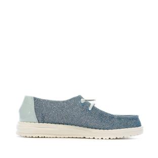 Hey Dude Wendy Blue Mixed Shoes Photo of the Espace des Marques %store% store - view of %key%