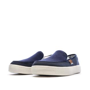 Hey Dude 40726 Bone Men’s Navy Shoes Photo of the Espace des Marques %store% store - view of %key%